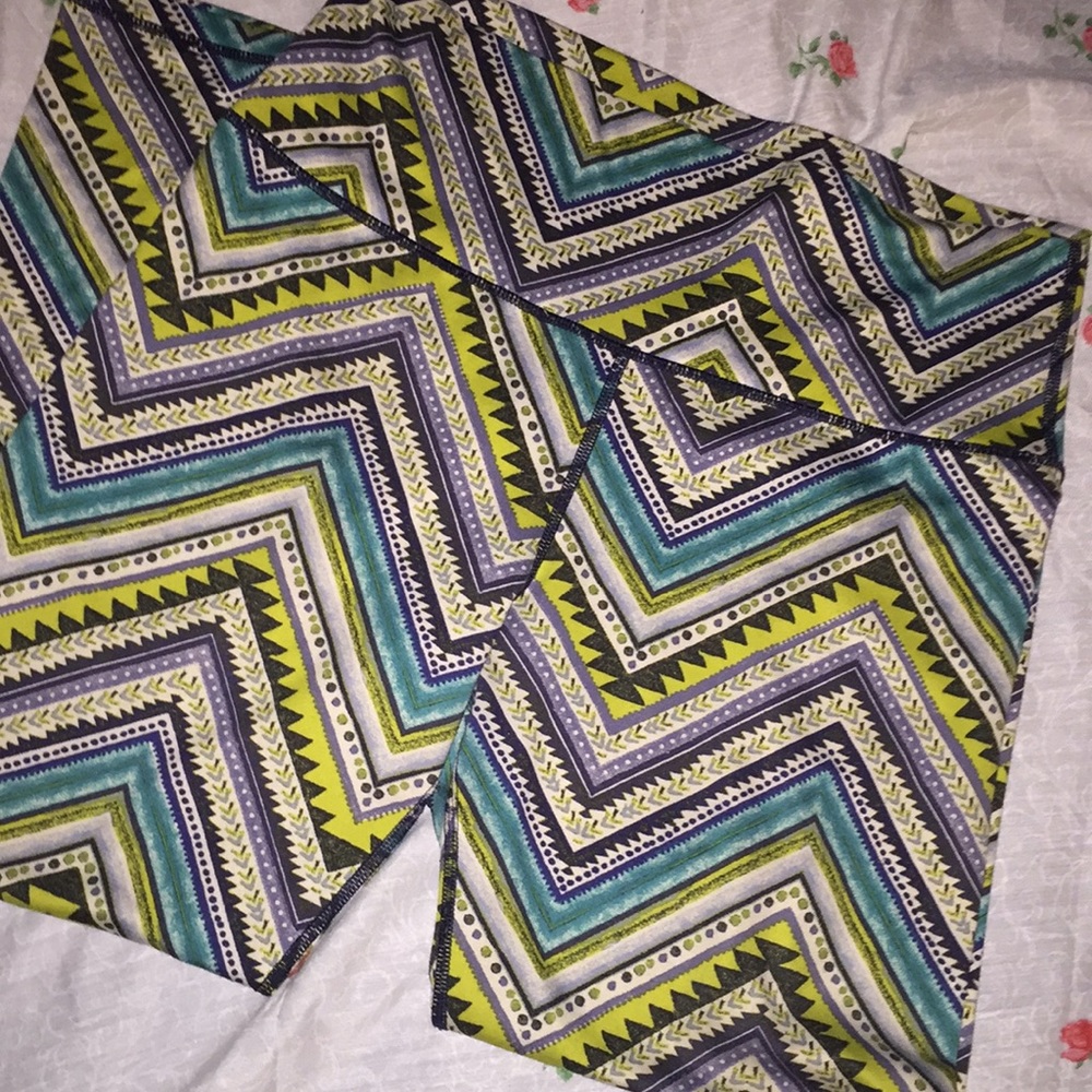 Green/Blue leggings